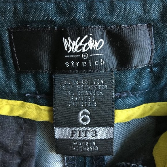 ⚪ 3/$15 Mossimo Stretch teal cotton blend Bermuda shorts - Picture 8 of 15